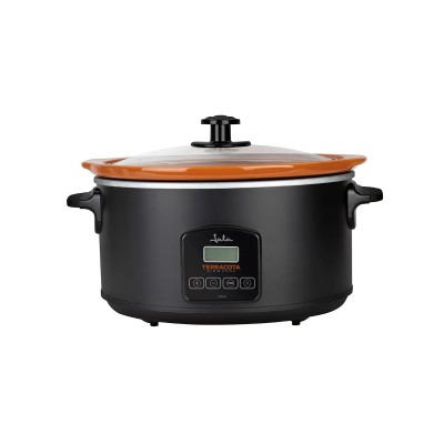 JATA JEOL2145 olla de cocción lenta 5 L 210 W Negro, Terracota