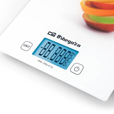 Orbegozo PC 2025 báscula de cocina Multicolor Rectángulo Báscula electrónica de cocina