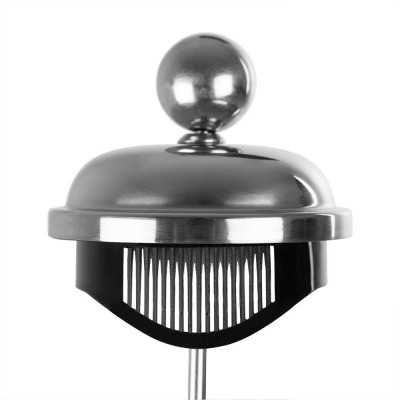 Orbegozo KFP800 Francés de Prensa 0,8 L Negro, Acero inoxidable, Transparente