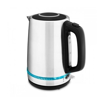 Ufesa Ness tetera eléctrica 1,7 L 2200 W Negro, Acero inoxidable