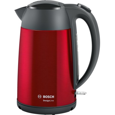 Bosch TWK3P424 tetera eléctrica 1,7 L 2400 W Gris, Rojo