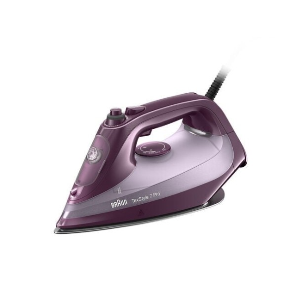 Braun TexStyle 7 Pro SI 7181 VI plancha Plancha vapor-seco EloxalPlus soleplate 3100 W Violeta