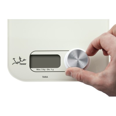 JATA 775 báscula de cocina Blanco Encimera Rectángulo Báscula electrónica de cocina