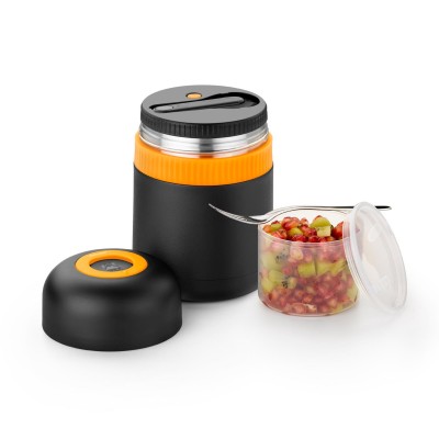 BRA Efficient A198101 termo 0,5 L Negro, Naranja