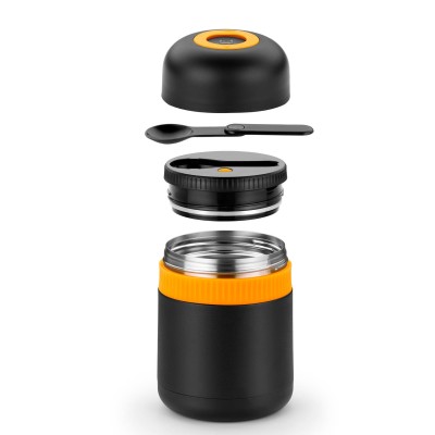 BRA Efficient A198101 termo 0,5 L Negro, Naranja