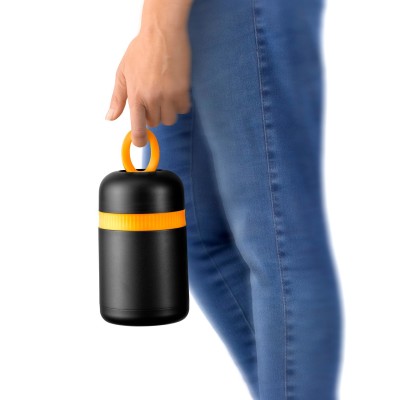 BRA Efficient A198101 termo 0,5 L Negro, Naranja