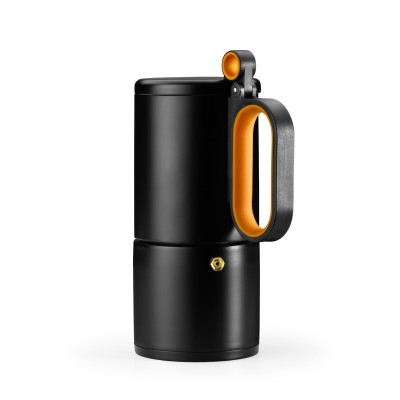 BRA Efficient A170416 cafetera manual Cafetera italiana 0,18 L Negro, Naranja