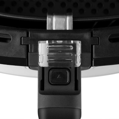 Orbegozo FDR 67 freidora Sencillo 5,5 L Independiente 1700 W Freidora de aire caliente Negro, Acero inoxidable