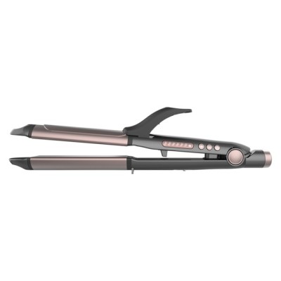 Cecotec Bamba RitualCare 1000 Ceramic 2in1 Plancha de pelo Caliente Gris, Rosa 82 W 2 m