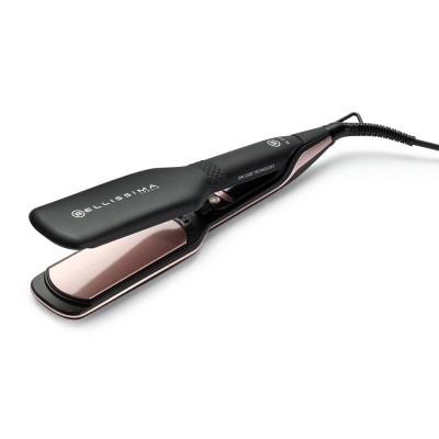 Bellissima 11878 Utensilio de peinado Plancha de pelo Caliente Negro, Rosa 67 W 1,8 m