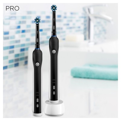 Oral-B PRO 790 CrossAction Adulto Cepillo dental oscilante Negro, Blanco
