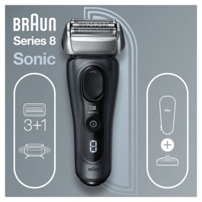 Braun Series 8 8413s Wet&Dry Máquina de afeitar de láminas Recortadora
