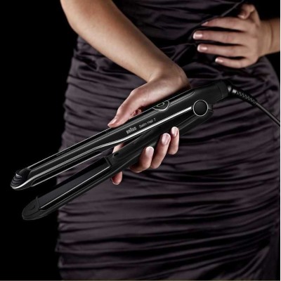 Braun Satin Hair 7 SensoCare ST780 Plancha de pelo Caliente Negro 2 m
