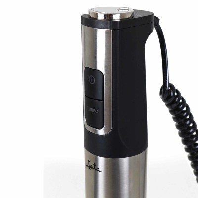JATA JEBT1855 licuadora Batidora de inmersión 1200 W Negro, Acero inoxidable