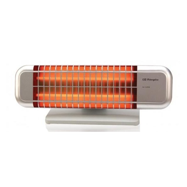 Orbegozo BP 0102 Plata 1200 W Calefactor eléctrico de cuarzo