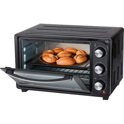 JATA HN928 horno tostador 28 L 1500 W Negro, Acero inoxidable Parrilla