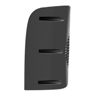 Orbegozo CR 5017 Interior Negro, Plata 1500 W Ventilador eléctrico