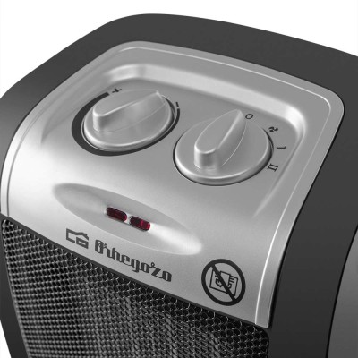 Orbegozo CR 5017 Interior Negro, Plata 1500 W Ventilador eléctrico