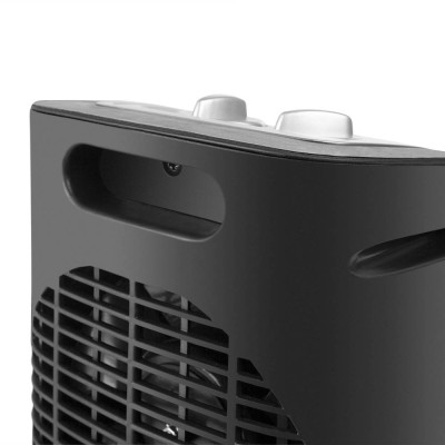 Orbegozo CR 5017 Interior Negro, Plata 1500 W Ventilador eléctrico