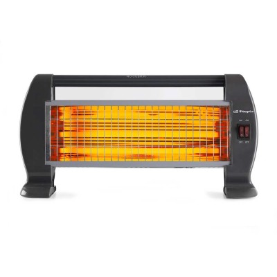 Orbegozo BP 0206 Interior Negro 1200 W Calefactor eléctrico de cuarzo