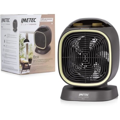 Imetec Silent Power Eco Interior Verde, Gris 2100 W Ventilador eléctrico