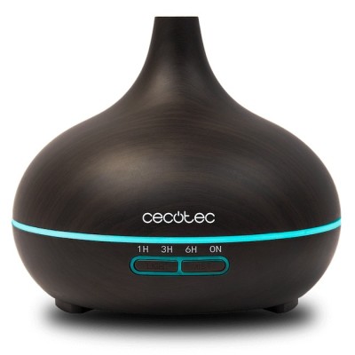 Cecotec Pure Aroma 300 humidificador Ultrasónica 0,3 L Negro, Madera 10 W