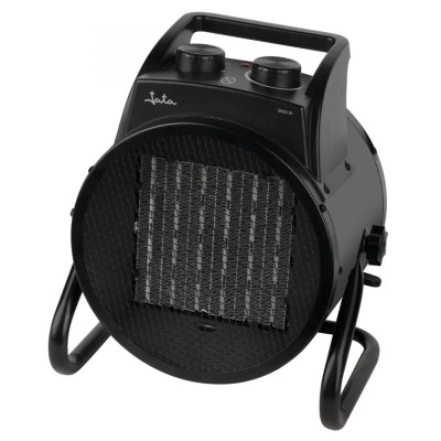 JATA JCTC3230 calefactor eléctrico Interior Negro 3000 W Ventilador eléctrico
