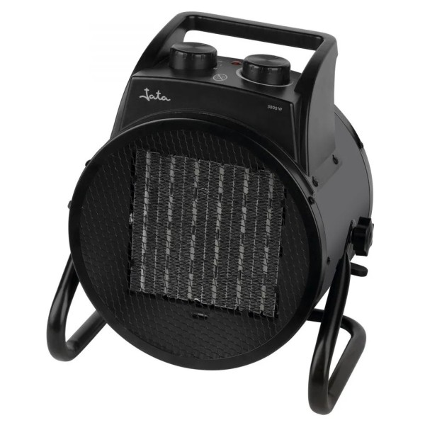 JATA JCTC3230 calefactor eléctrico Interior Negro 3000 W Ventilador eléctrico