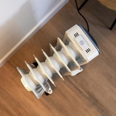 Cecotec 05880 calefactor eléctrico Interior Blanco 1500 W Radiador de aceite eléctrico