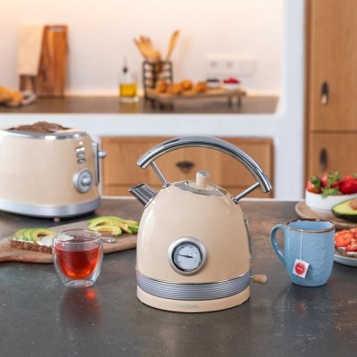 Cecotec ThermoSense 420 tetera eléctrica 1,8 L 2200 W Beige