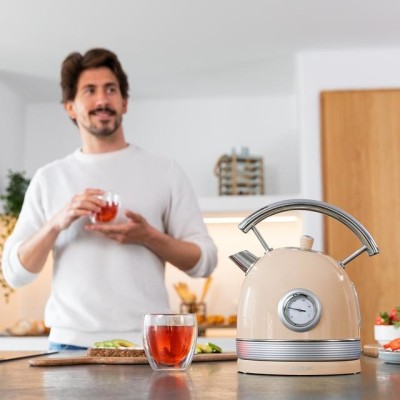 Cecotec ThermoSense 420 tetera eléctrica 1,8 L 2200 W Beige