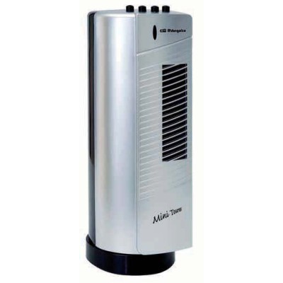 Orbegozo TM-0915 ventilador Negro, Plata