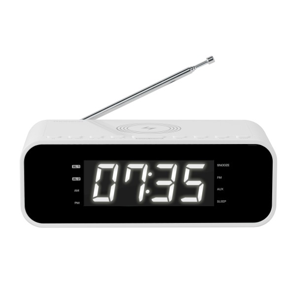 Thomson CR221I radio Reloj Digital Blanco
