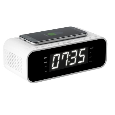 Thomson CR221I radio Reloj Digital Blanco