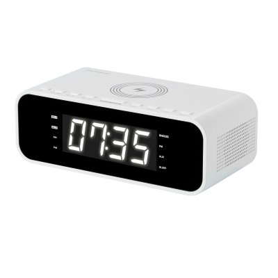 Thomson CR221I radio Reloj Digital Blanco