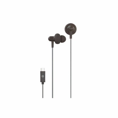 HP DHH-1126 Auriculares Alámbrico Dentro de oído Llamadas Música USB Tipo C Negro