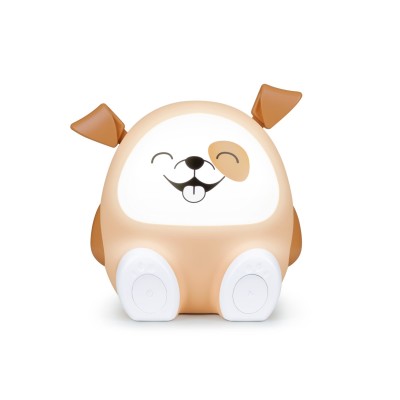 Bigben Interactive BTKIDSDOG despertador Reloj despertador digital Beige, Marrón