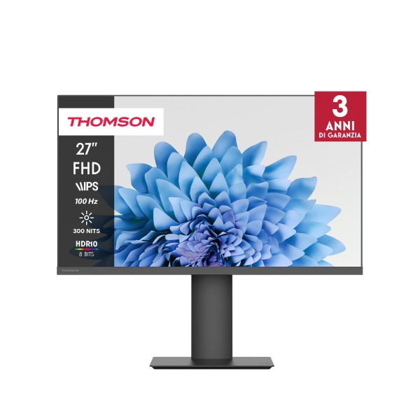 Thomson M27FB5C14 pantalla para PC 68,6 cm (27") 1920 x 1080 Pixeles Full HD LED Negro