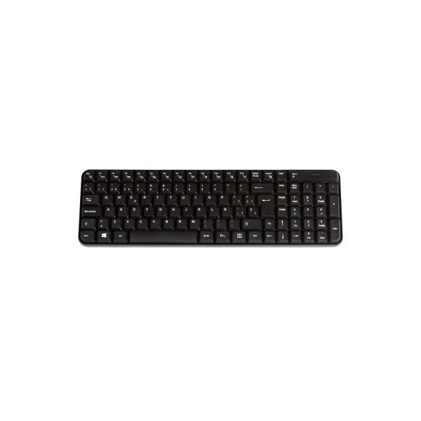 Vivanco 34683 teclado Ratón incluido Universal RF inalámbrico QWERTY Español Negro