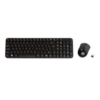 Vivanco 34683 teclado Ratón incluido Universal RF inalámbrico QWERTY Español Negro