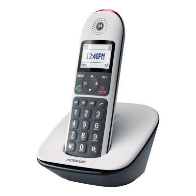 Motorola CD5001 Teléfono DECT Identificador de llamadas Gris