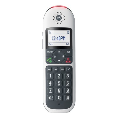 Motorola CD5001 Teléfono DECT Identificador de llamadas Gris