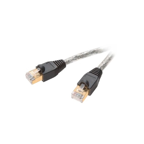 Vivanco CAT 6e network lead, 5.0 m, transparent cable de red Blanco 5 m
