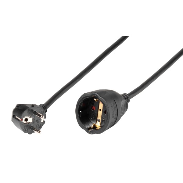 Vivanco SKV 5B-N base múltiple 5 m 1 salidas AC Interior Negro