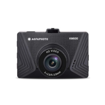 AgfaPhoto KM600 cámara de salpicadero Full HD USB Negro