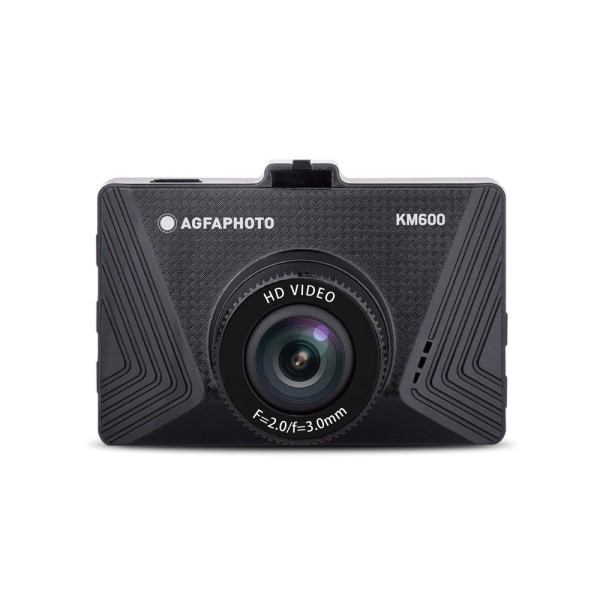 AgfaPhoto KM600 cámara de salpicadero Full HD USB Negro