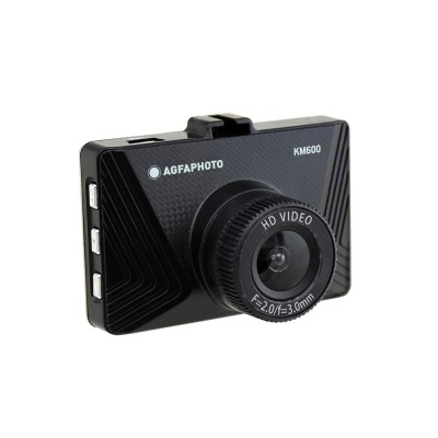 AgfaPhoto KM600 cámara de salpicadero Full HD USB Negro