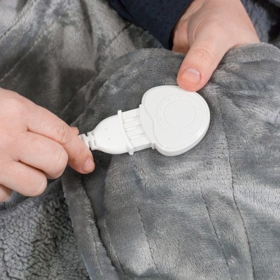 Ufesa Softy Fleece Manta eléctrica 120 W Gris
