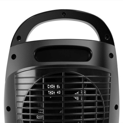 Orbegozo CR 5021 Interior Negro, Plata 1500 W Ventilador eléctrico