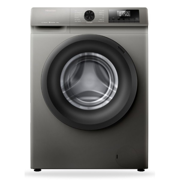 Hisense WF1Q8041BT lavadora Carga frontal 8 kg 1400 RPM Gris
